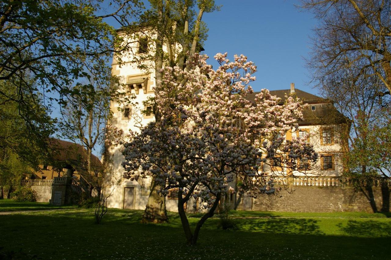 Klostergasthof Hotel Münnerstadt Exterior foto